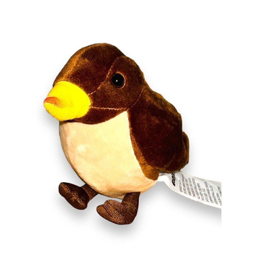 Brin Joy Brown Bird Plush Plushie Stuffed Mini
